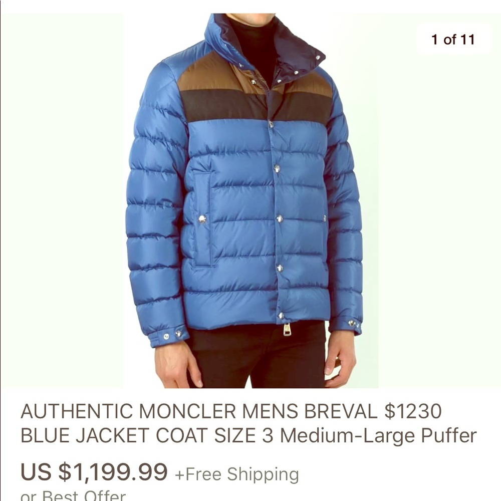 Moncler Jacket Size 5